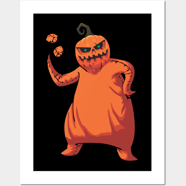 Pumkin Oogie Boogie Halloween Wall Art by TrendsCollection